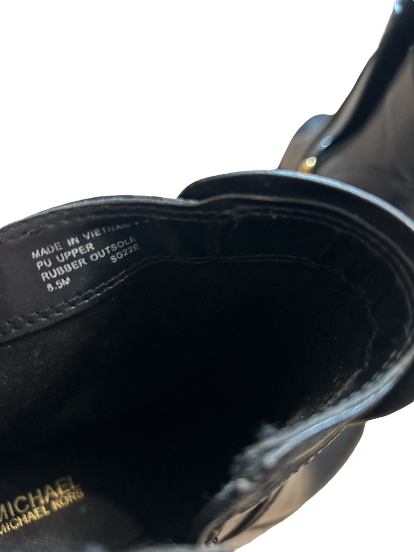 Buty damskie botki czarne skórzane Michael Kors