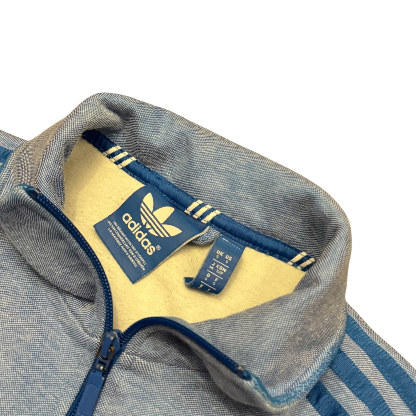 Bluza męska Adidas niebieska vintage tracksuit swag
