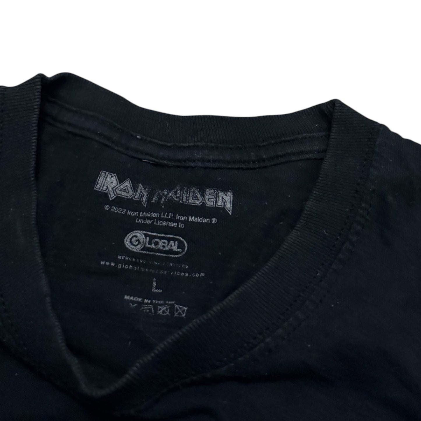 Tshirt męski Iron Maiden drip retro swag