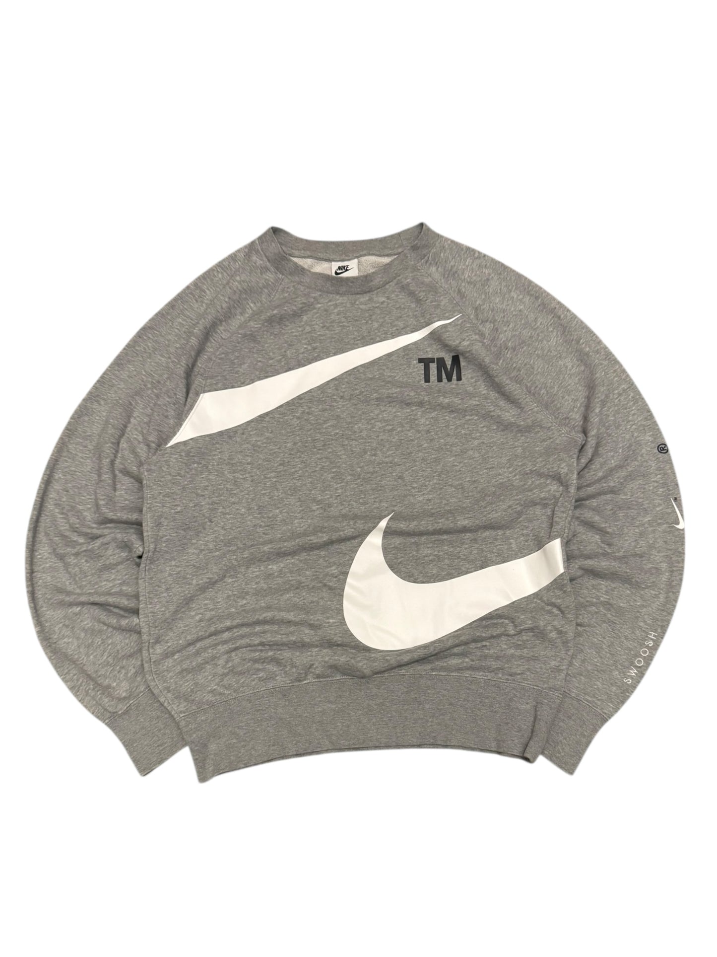 Bluza męska Nike szara rap hip hop vintage y2k retro