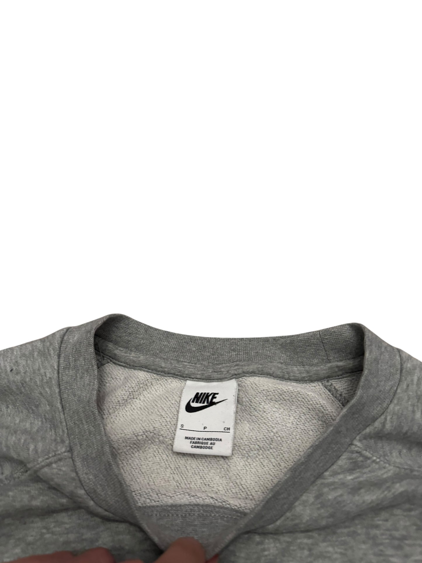 Bluza męska Nike szara rap hip hop vintage y2k retro