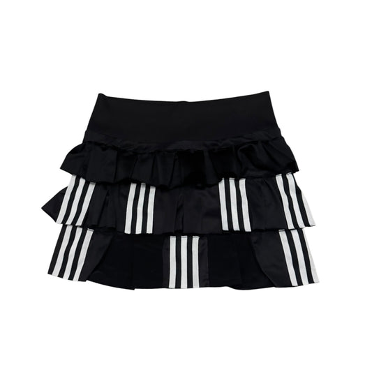 Adidas upcycle spódniczka alternative coquette Y2K z koronką – unikat ♻️🖤