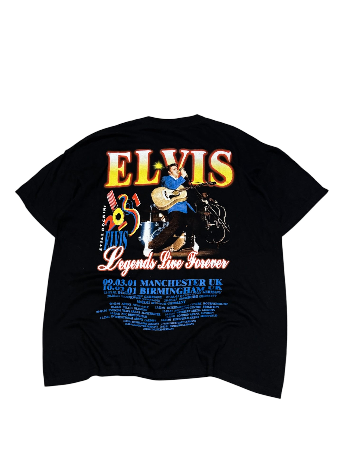 Tshirt męski Elvis vintage y2k tour