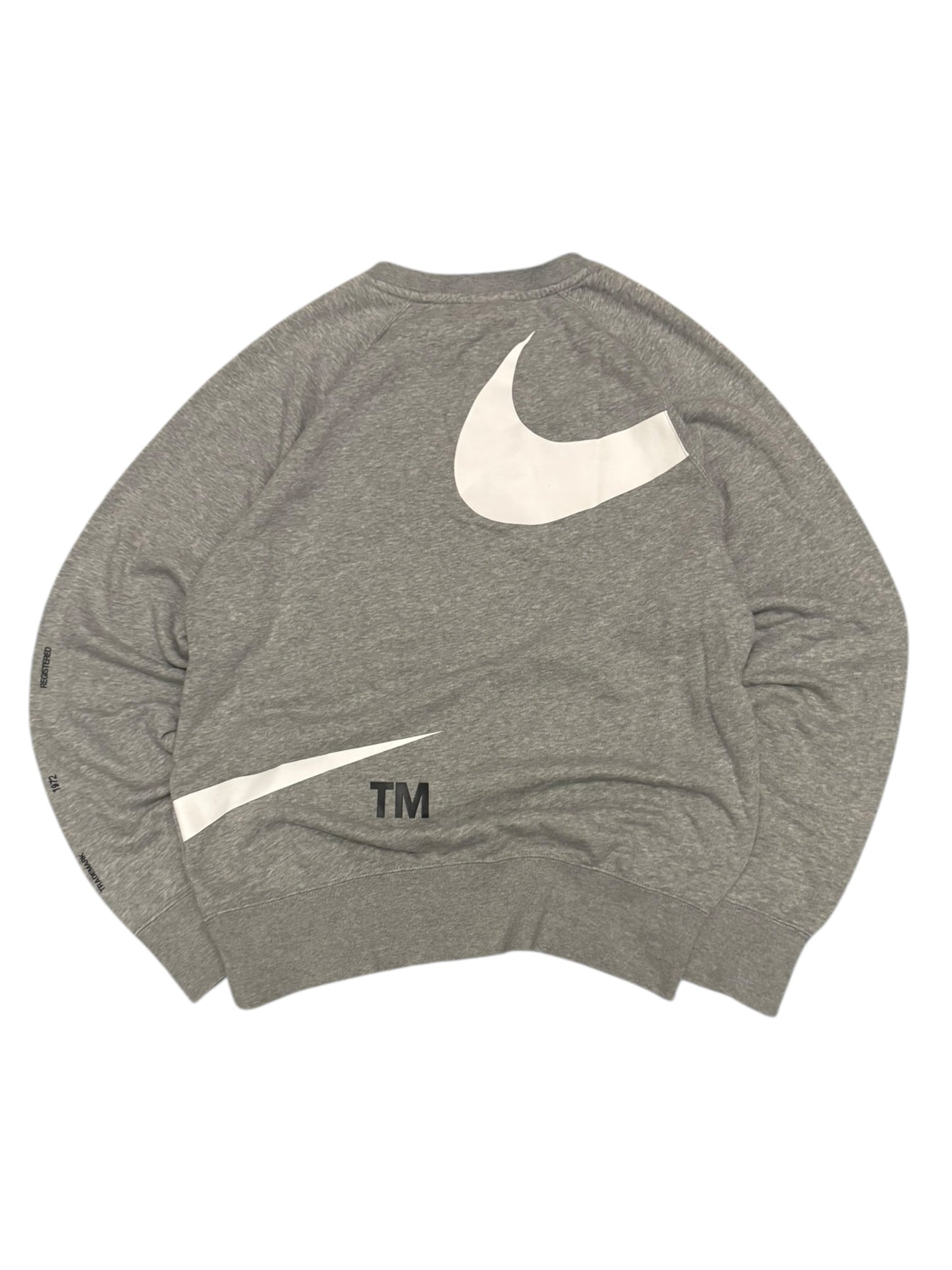 Bluza męska Nike szara rap hip hop vintage y2k retro