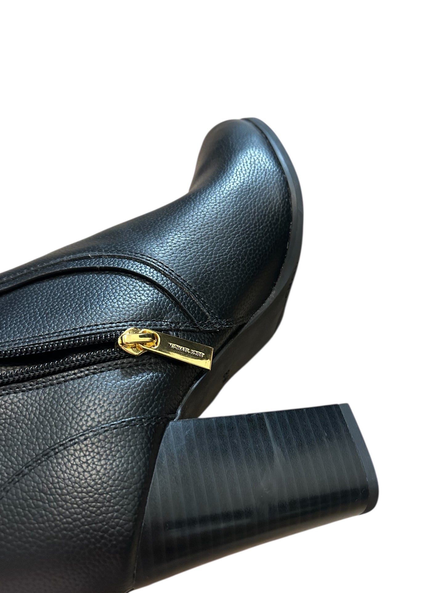 Buty damskie botki czarne skórzane Michael Kors
