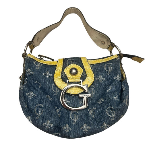 Torebka Guess jeansowa monogram vintage alternative y2k