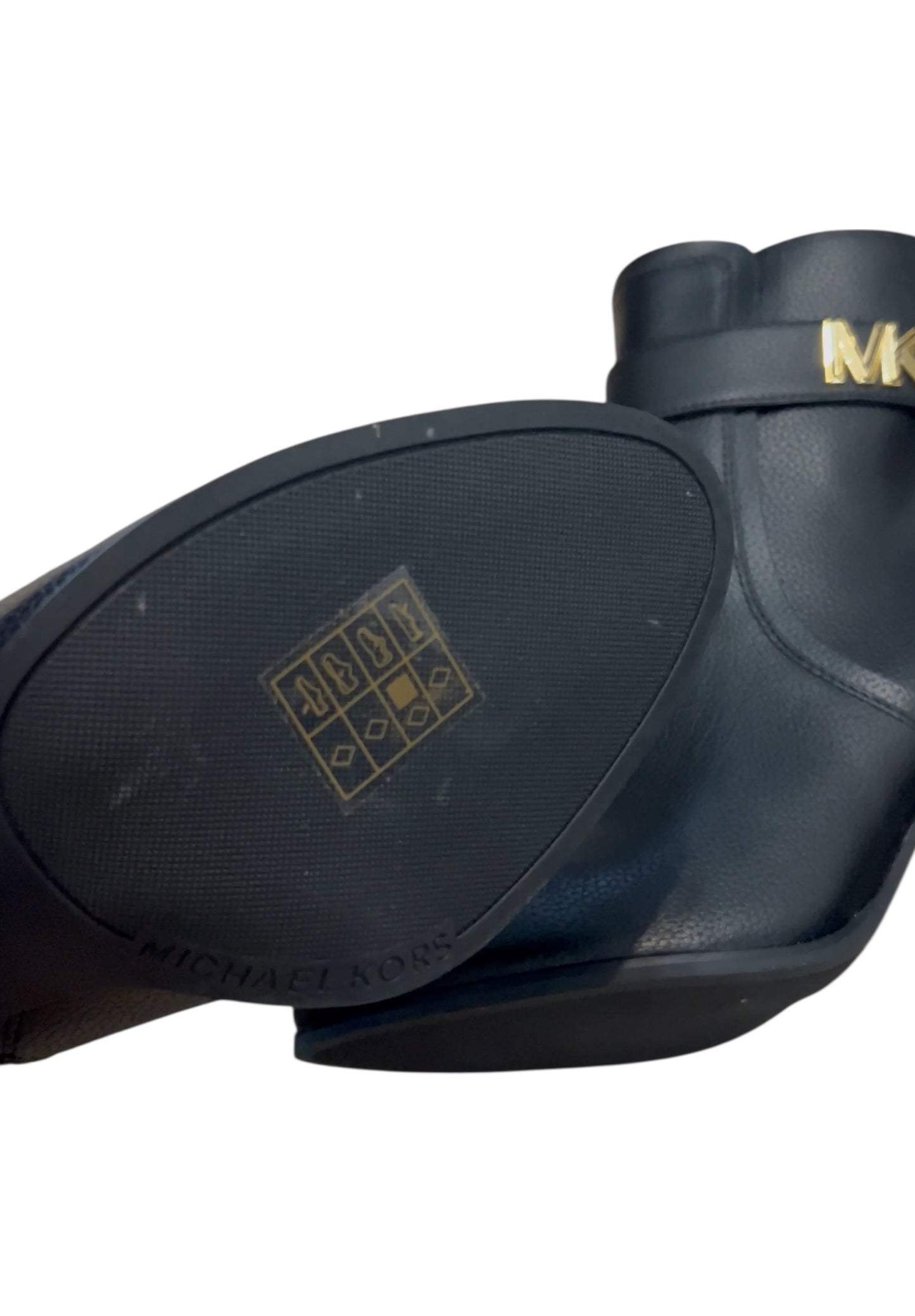Buty damskie botki czarne skórzane Michael Kors