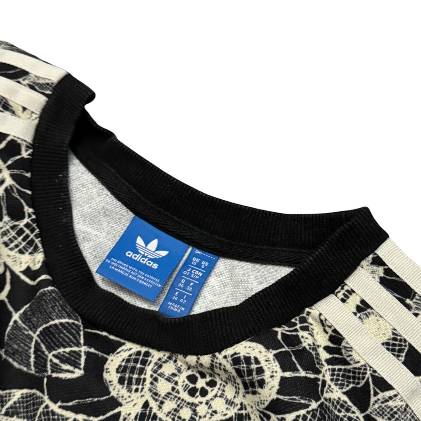 Bluza damska Adidas bez kaptura vintage swag alternative