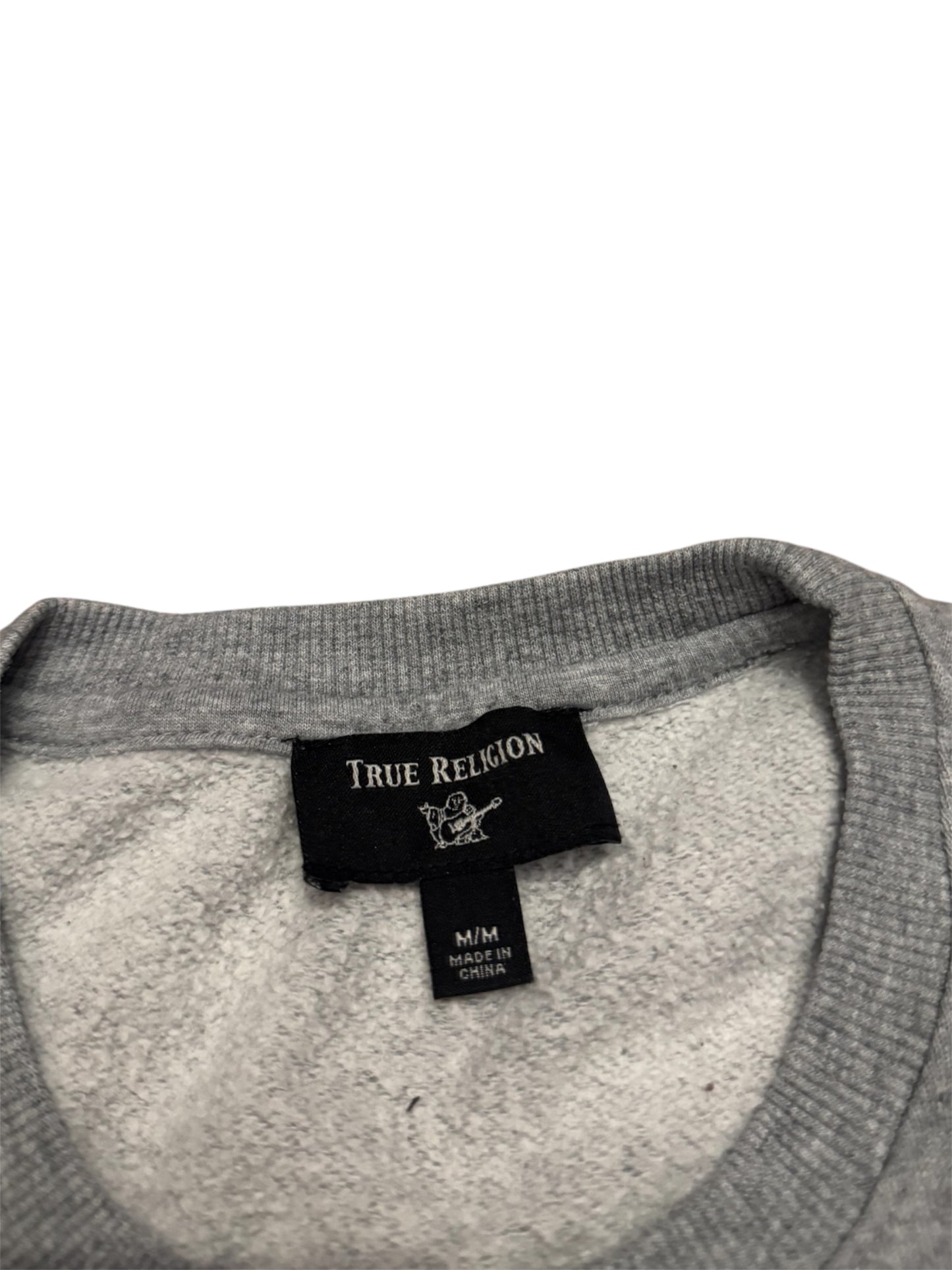 Bluza męska True Religion szara vintage y2k rap M