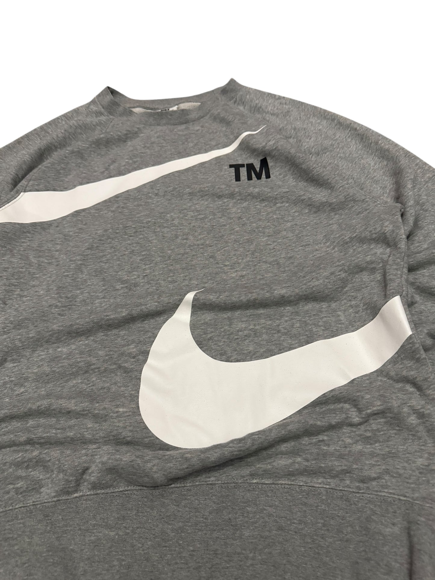 Bluza męska Nike szara rap hip hop vintage y2k retro