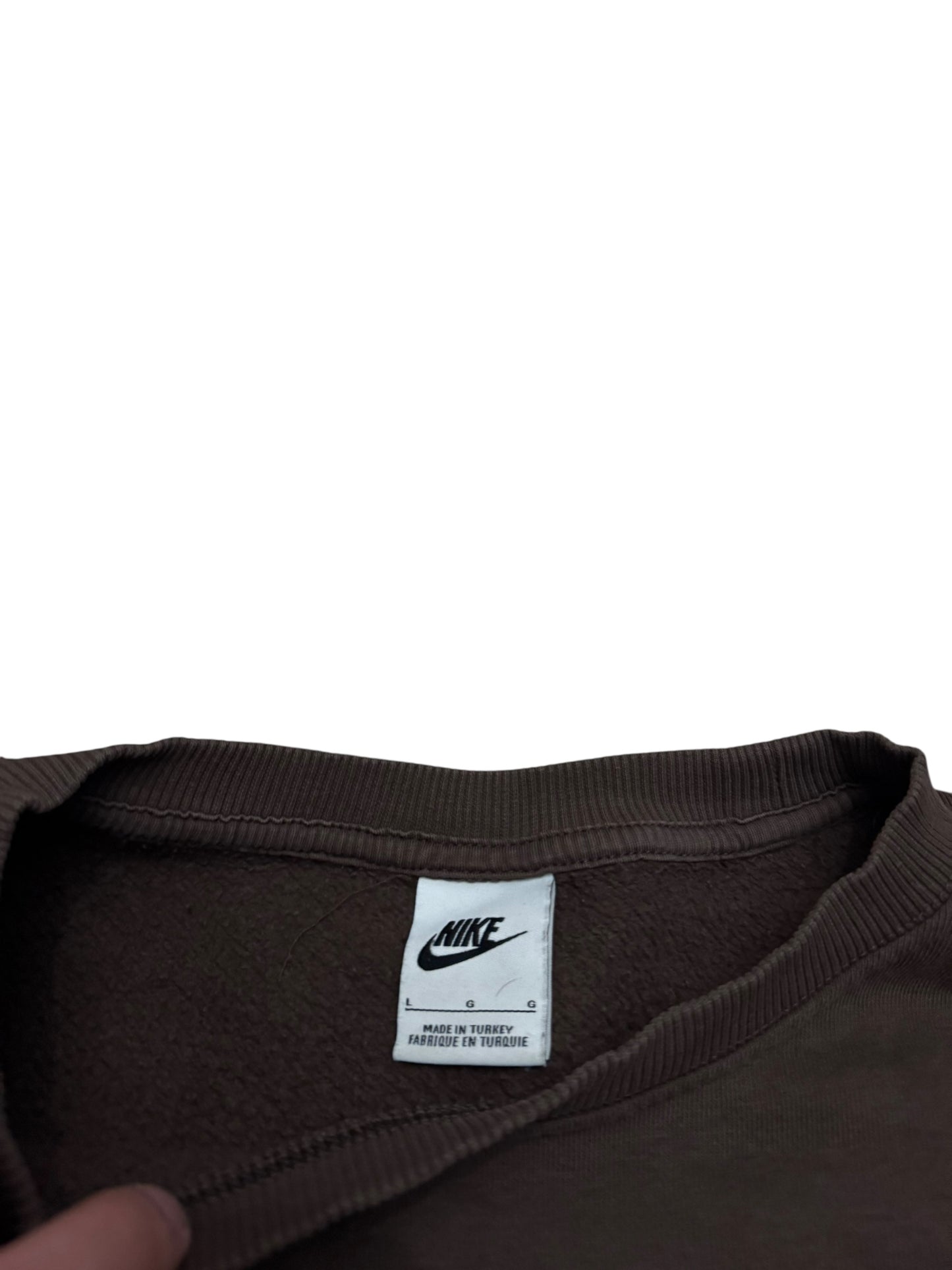 Bluza męska Nike czekoladowa swag skate vintage y2k retro