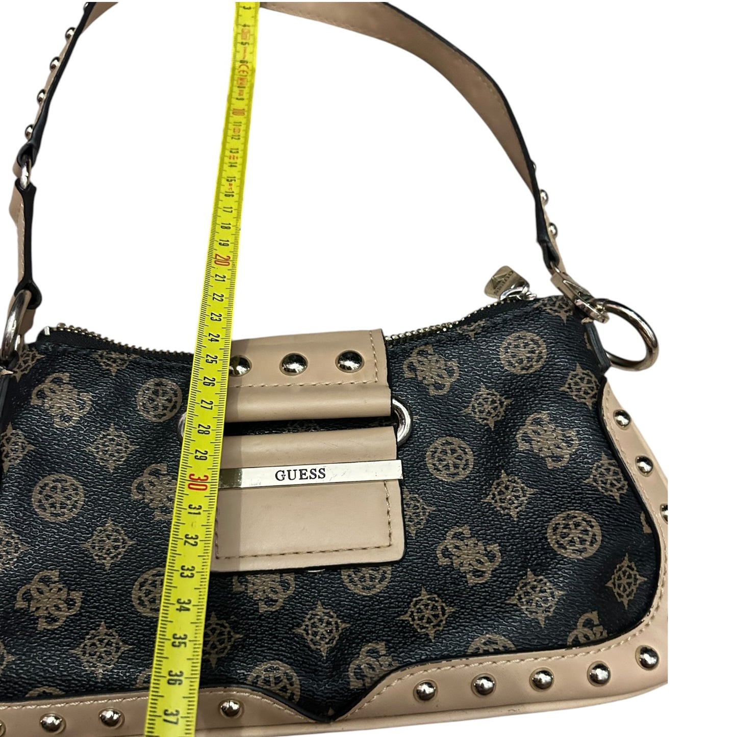 Torebka GUESS na ramię vintage monogram