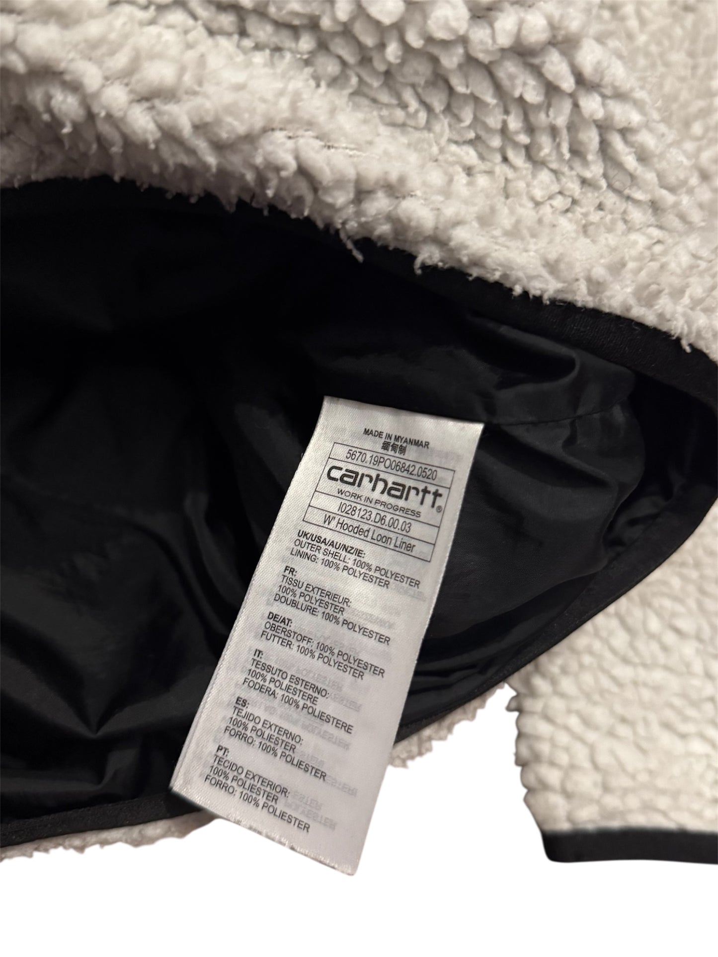 Kurtka męska polarowa Carhartt sherpa