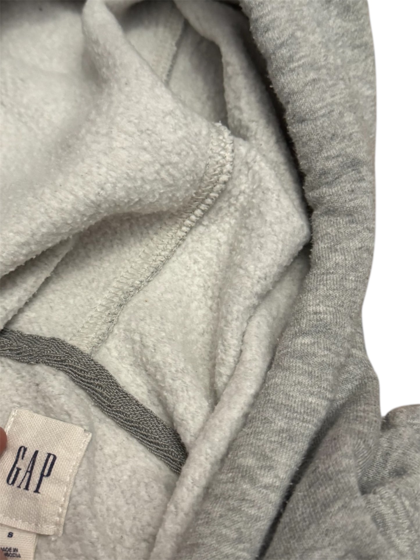 Bluza męska gap z kapturem szara