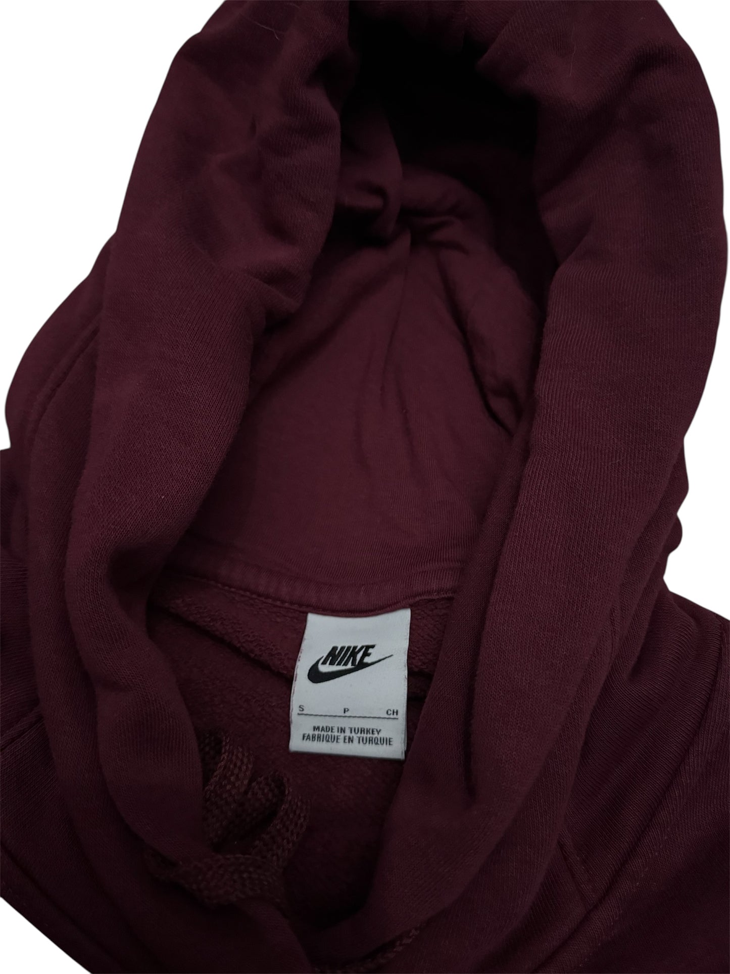 Bluza Nike bordowa burgundowa z kapturem