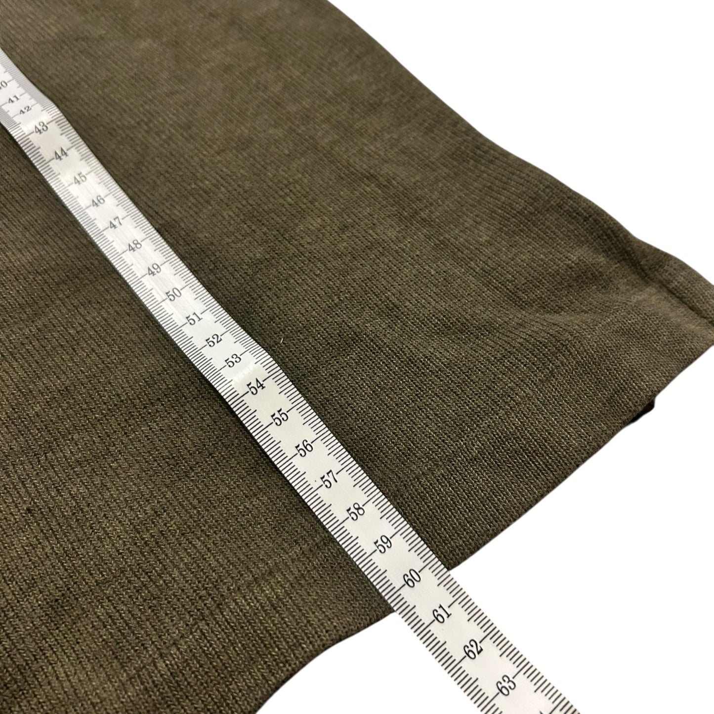 Sweter Ralph Lauren khaki zielony zip rozpinany vintage