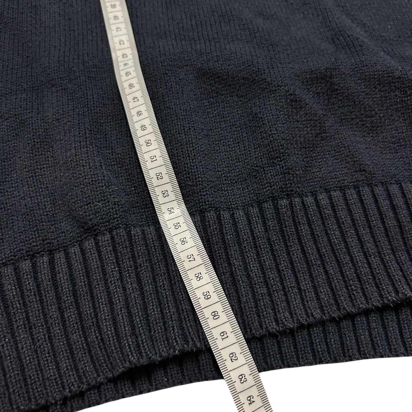 Granatowy sweter męski Ralph Lauren rozpinany zip vintage Basic old money bluza męska