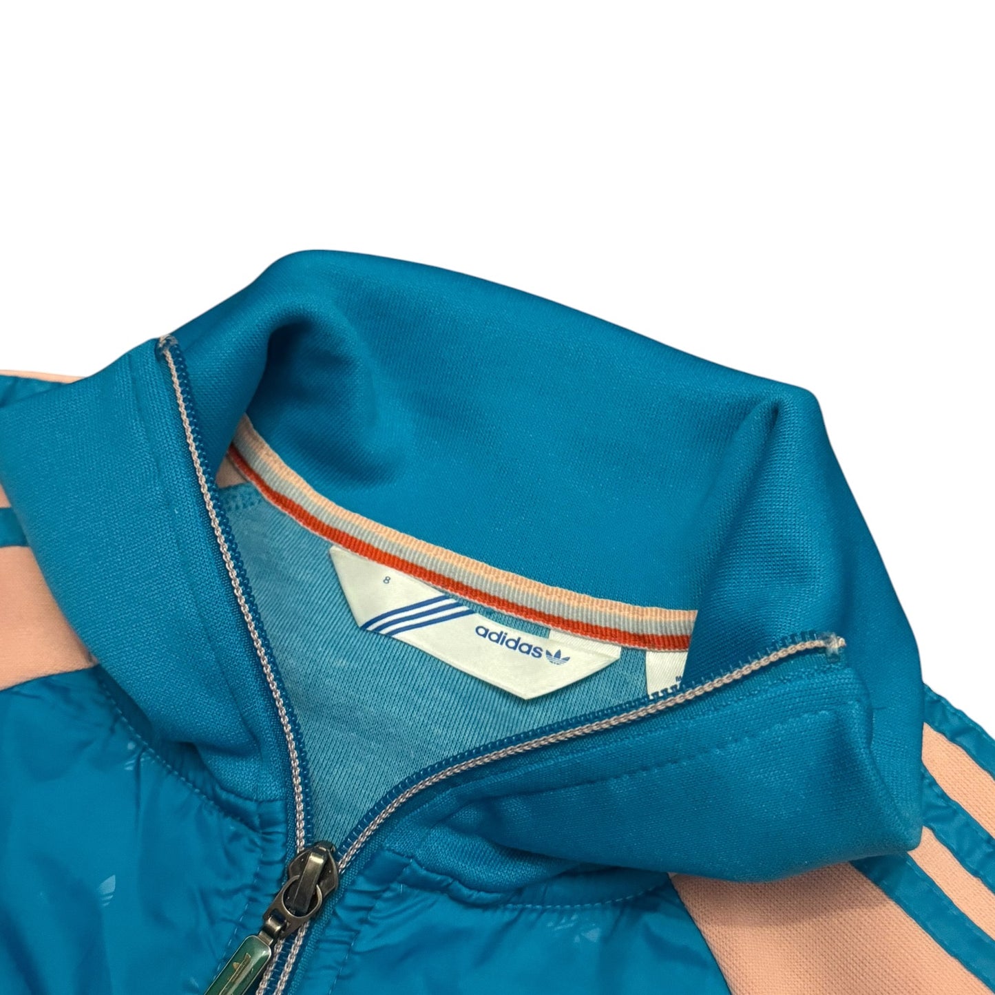 Bluza damska Adidas vintage niebieska różowa swag