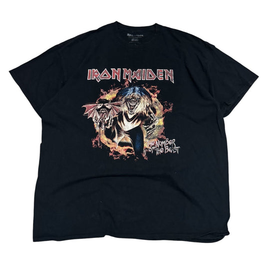 Tshirt męski Iron Maiden drip retro swag