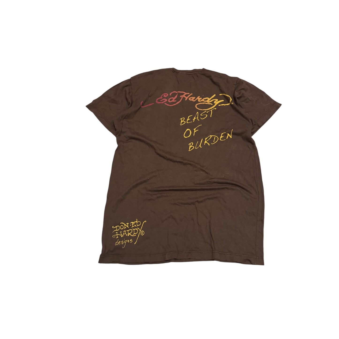 Tshirt męski Ed Hardy rap vintage y2k swag drip