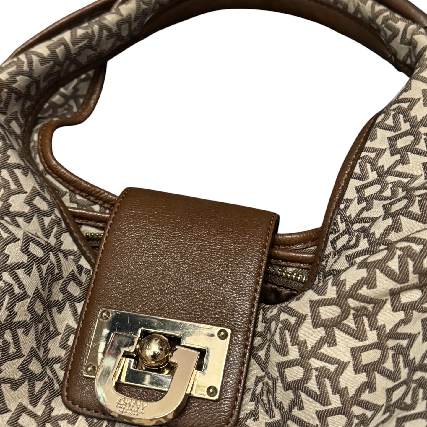 Torebka hobo dkny vintage monogram