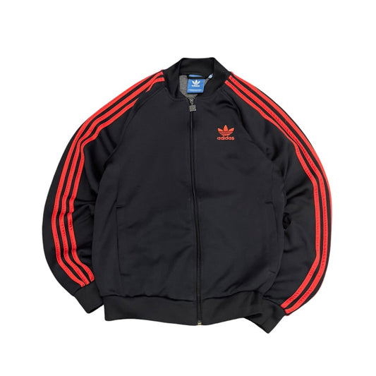 Bluza rozpinana granatowa Adidas męska y2k