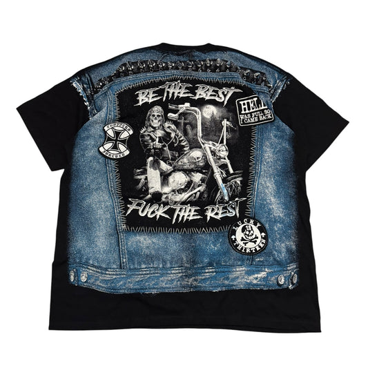 Tshirt męski vintage motocykl