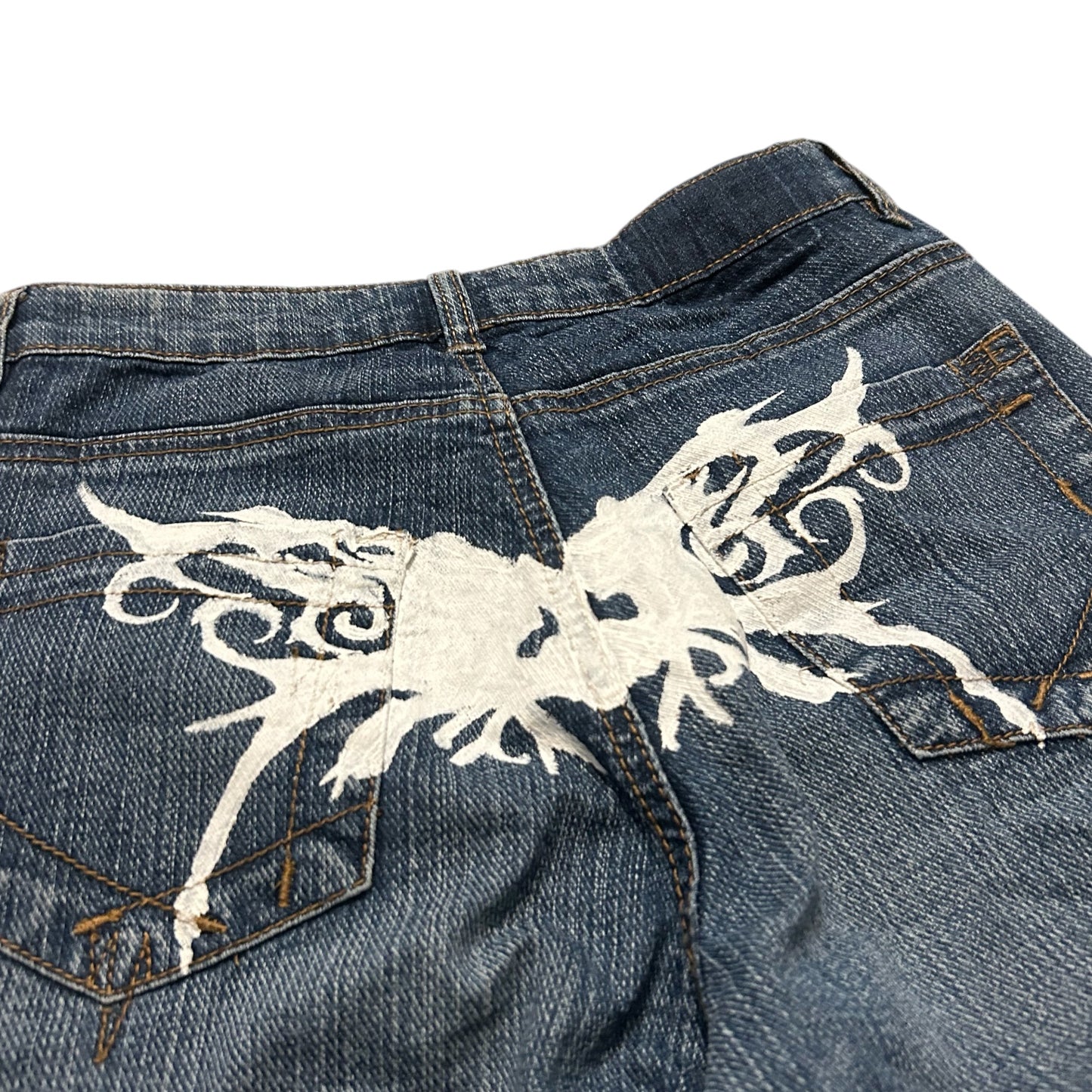 Spodnie damskie dzwony custom