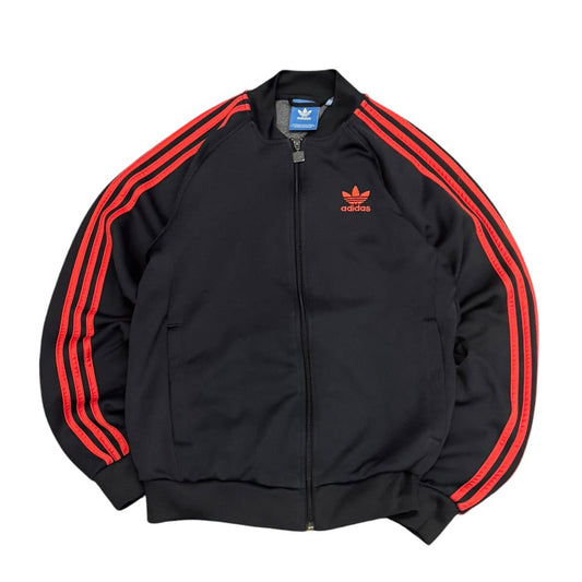 Bluza rozpinana granatowa Adidas męska y2k