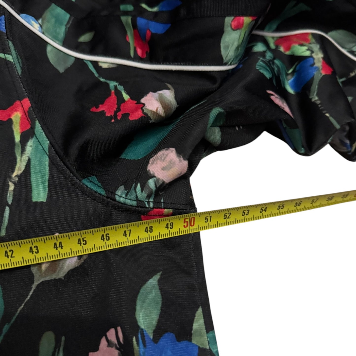 Bluza damska kwiaty Adidas krótka
