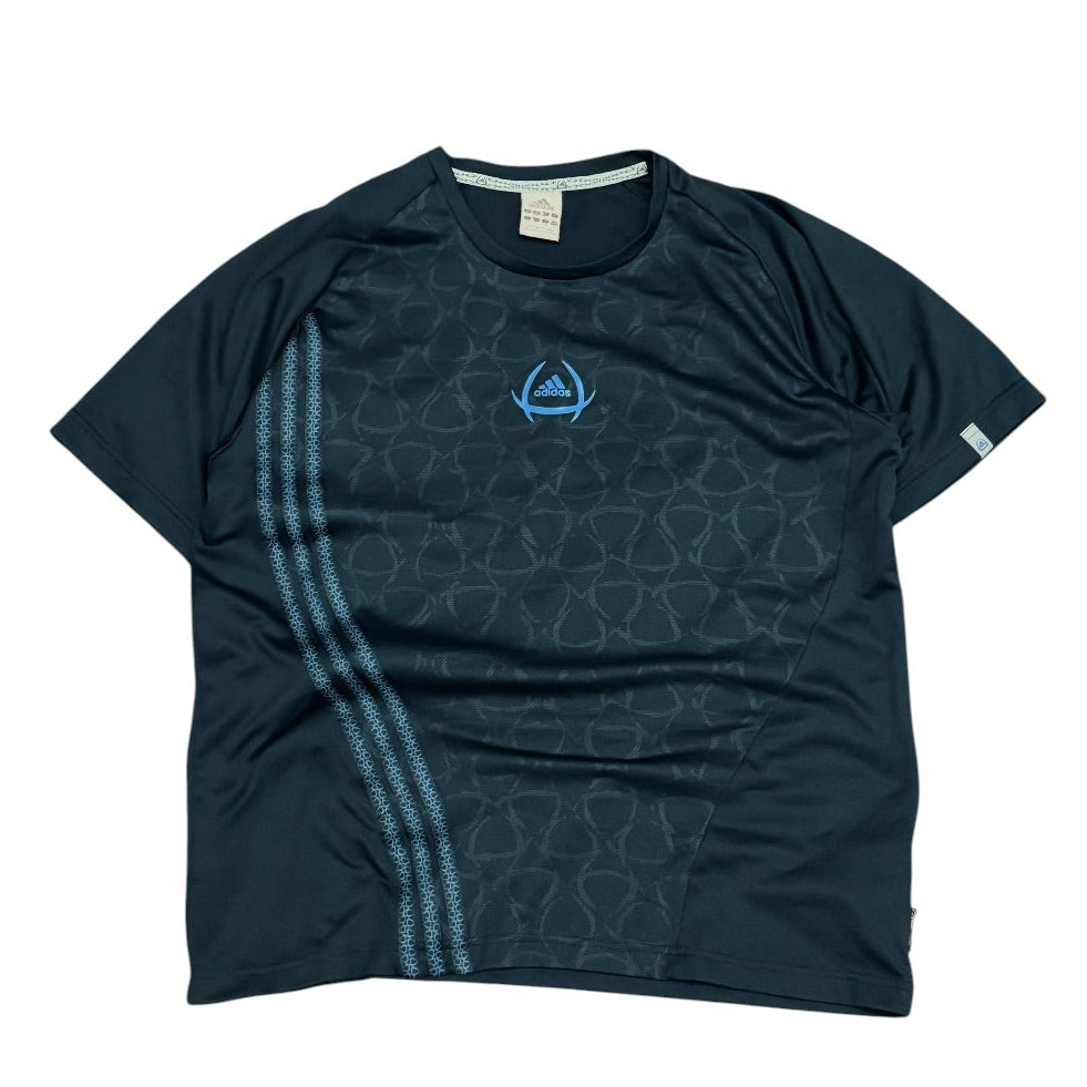 Tshirt męski vintage adidas męski granatowy