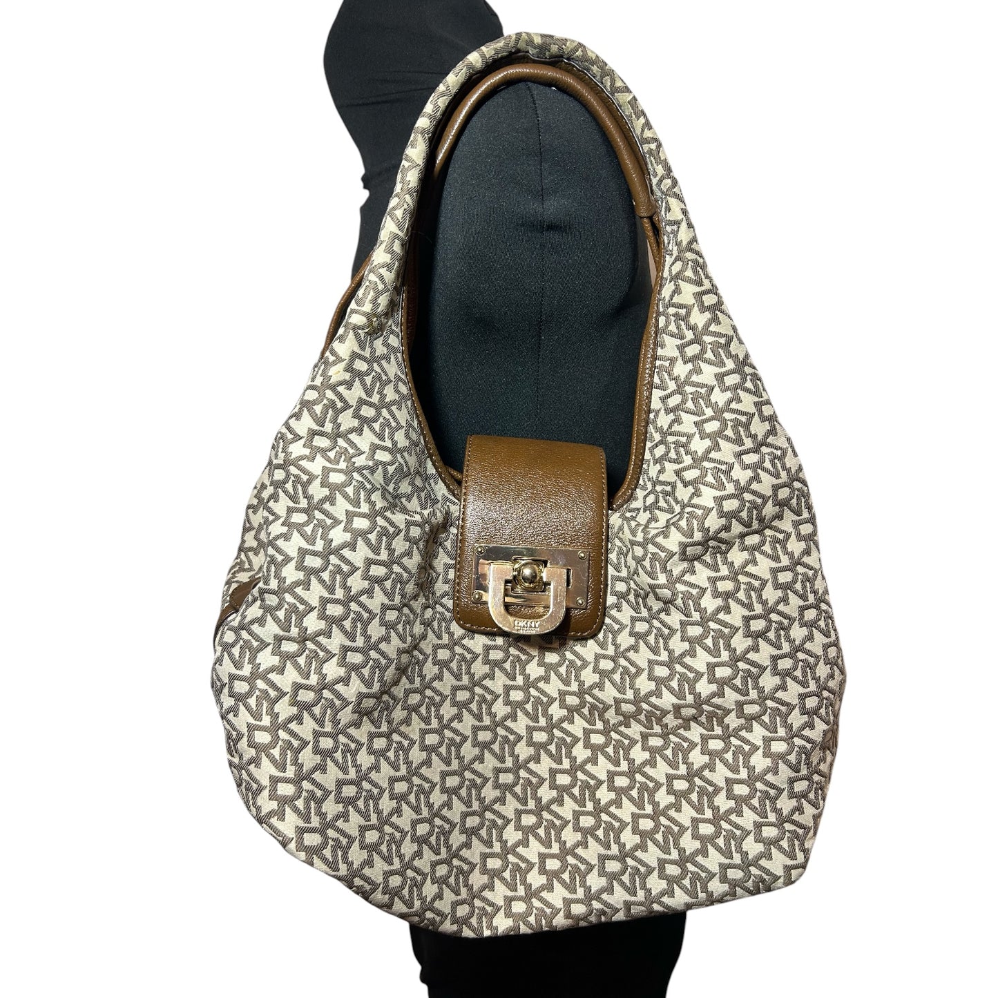 Torebka hobo dkny vintage monogram