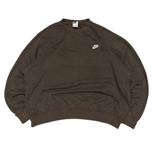 Bluza męska bez kaptura hoodie Nike baggy boxy swoosh rap vintage y2k