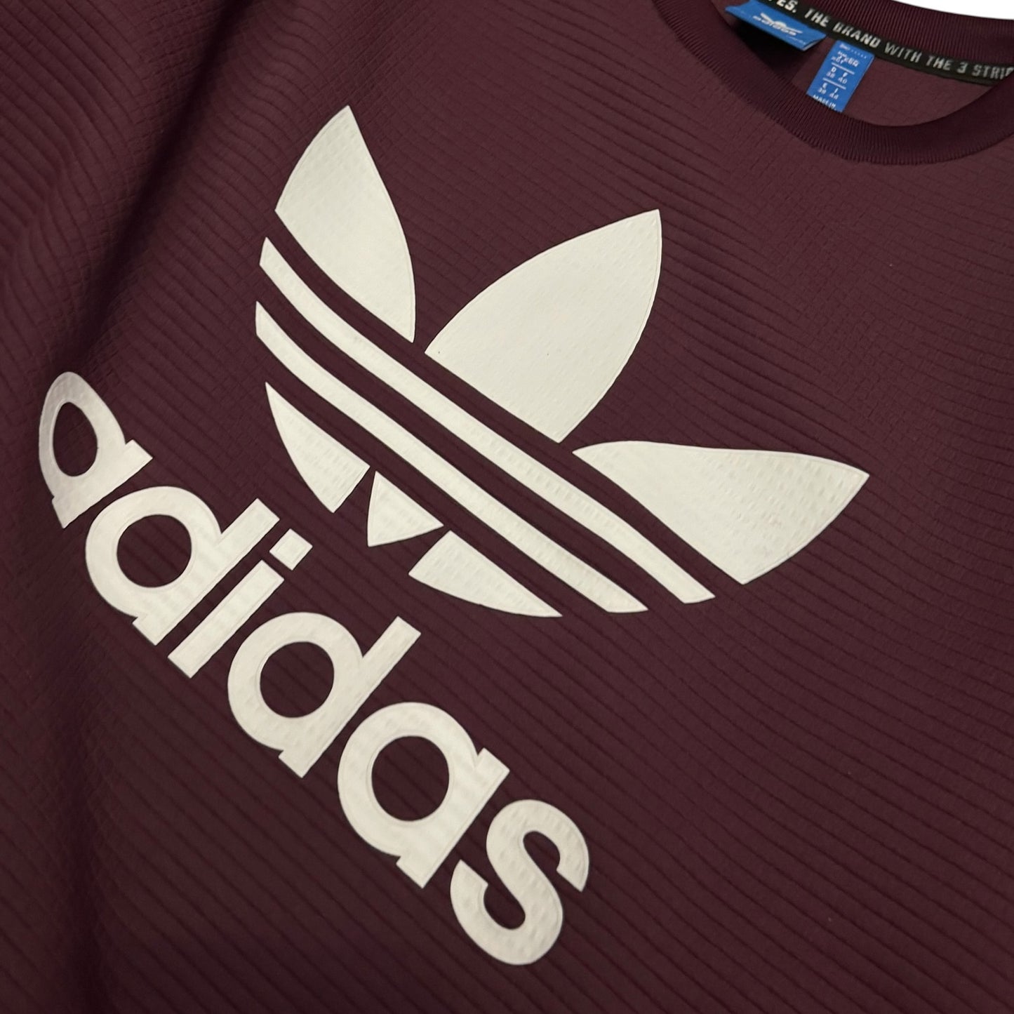 Bluza Adidas damska bordowa