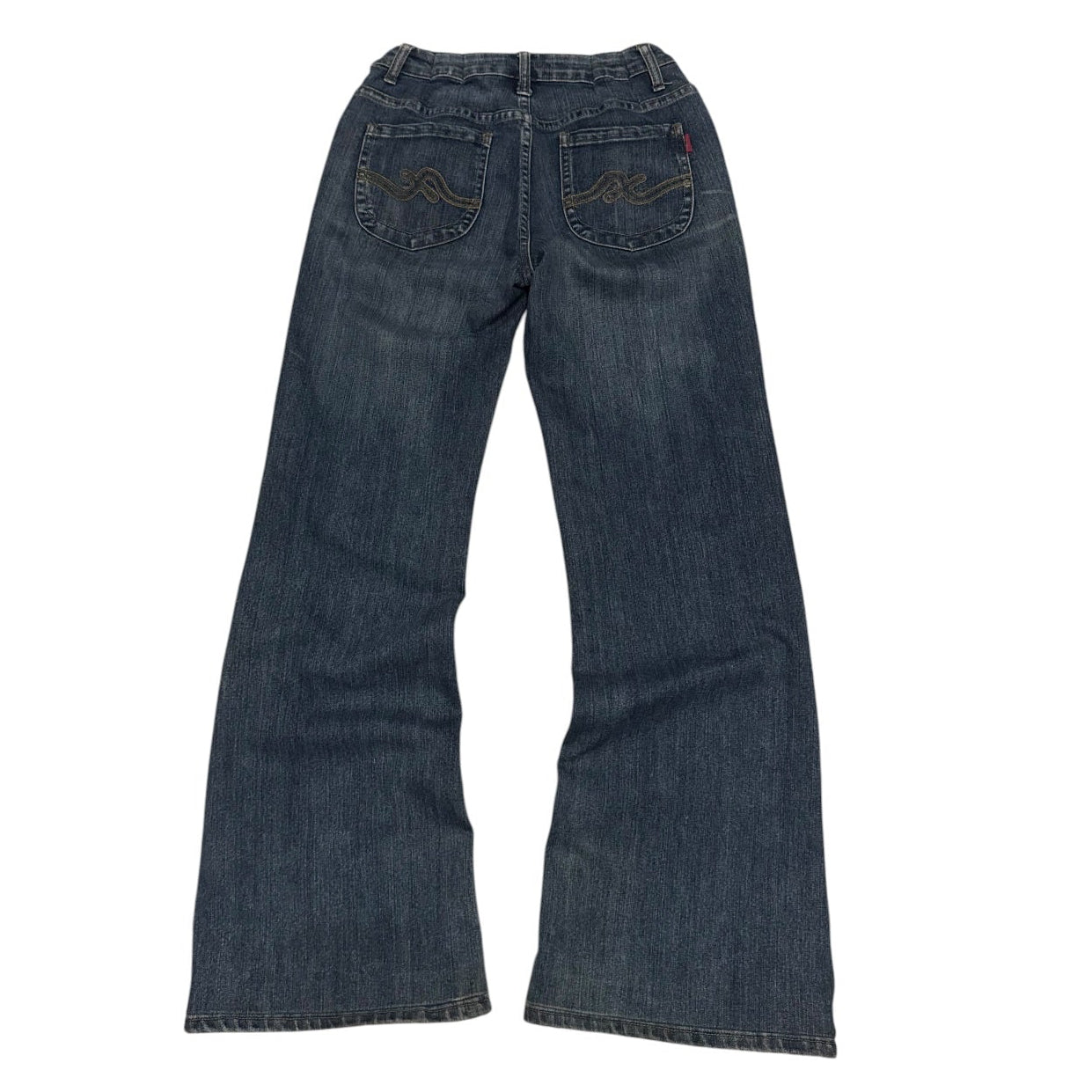 Spodnie jeansowe flare dzwony y2k alternative swag