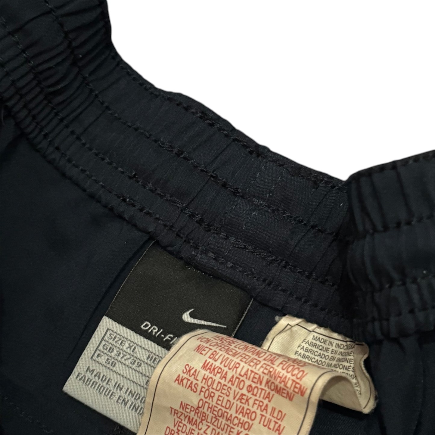 Spodnie męskie Nike granatowe rap drip vintage y2k