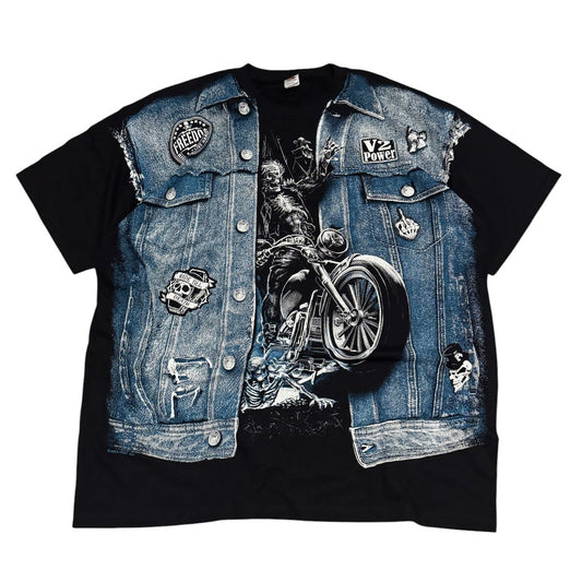 Tshirt męski vintage rock swag y2k drip