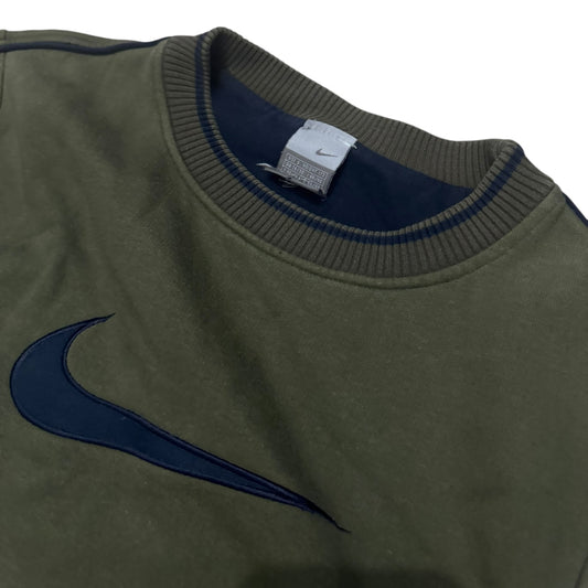 Bluza męska Nike big swoosh rap drip vintage y2k swag skate hip hop