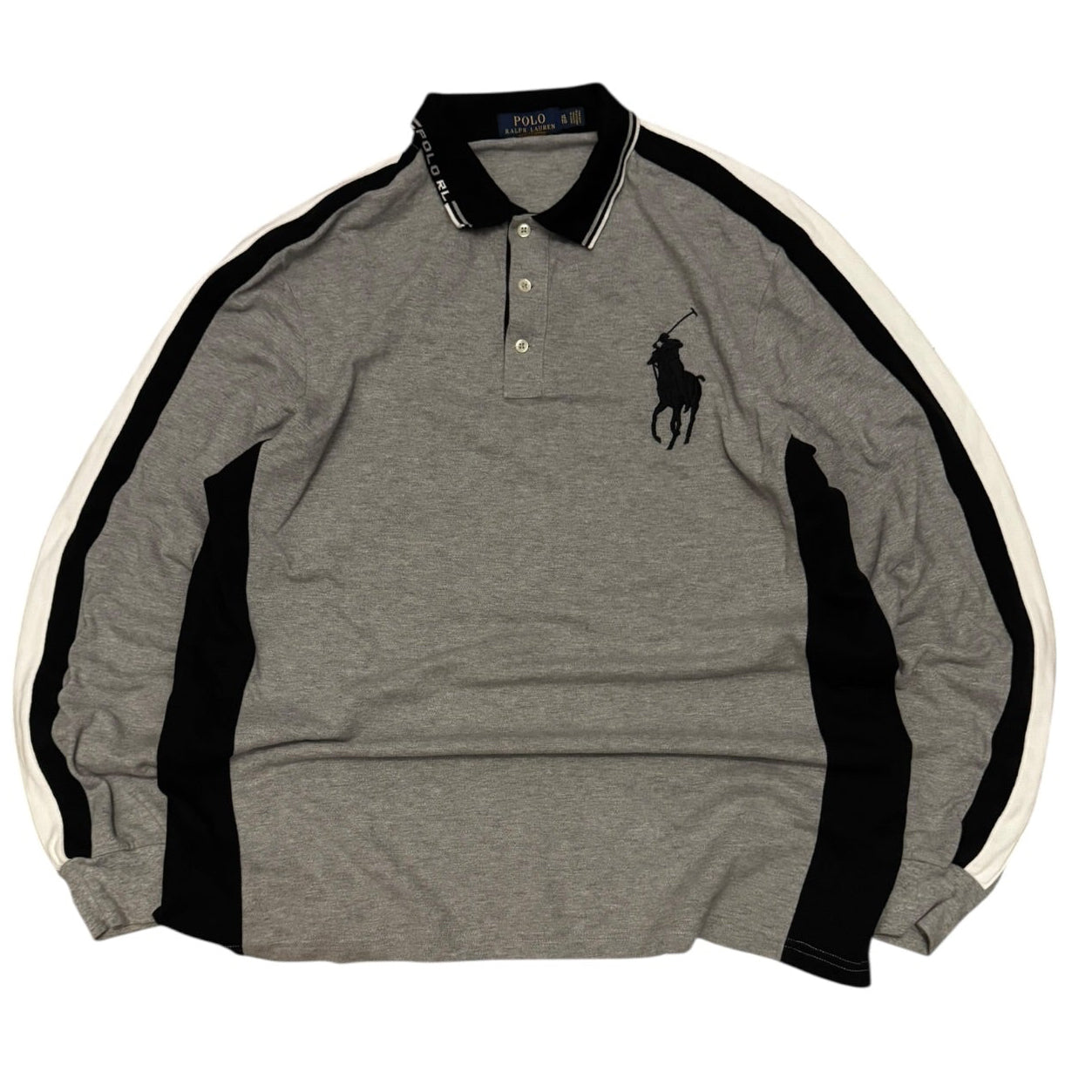 Bluzka z długim rękawem longsleeve Ralph Lauren big pony Chief Keef rap vintage y2k