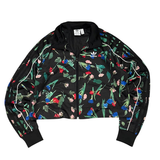 Bluza damska kwiaty Adidas krótka