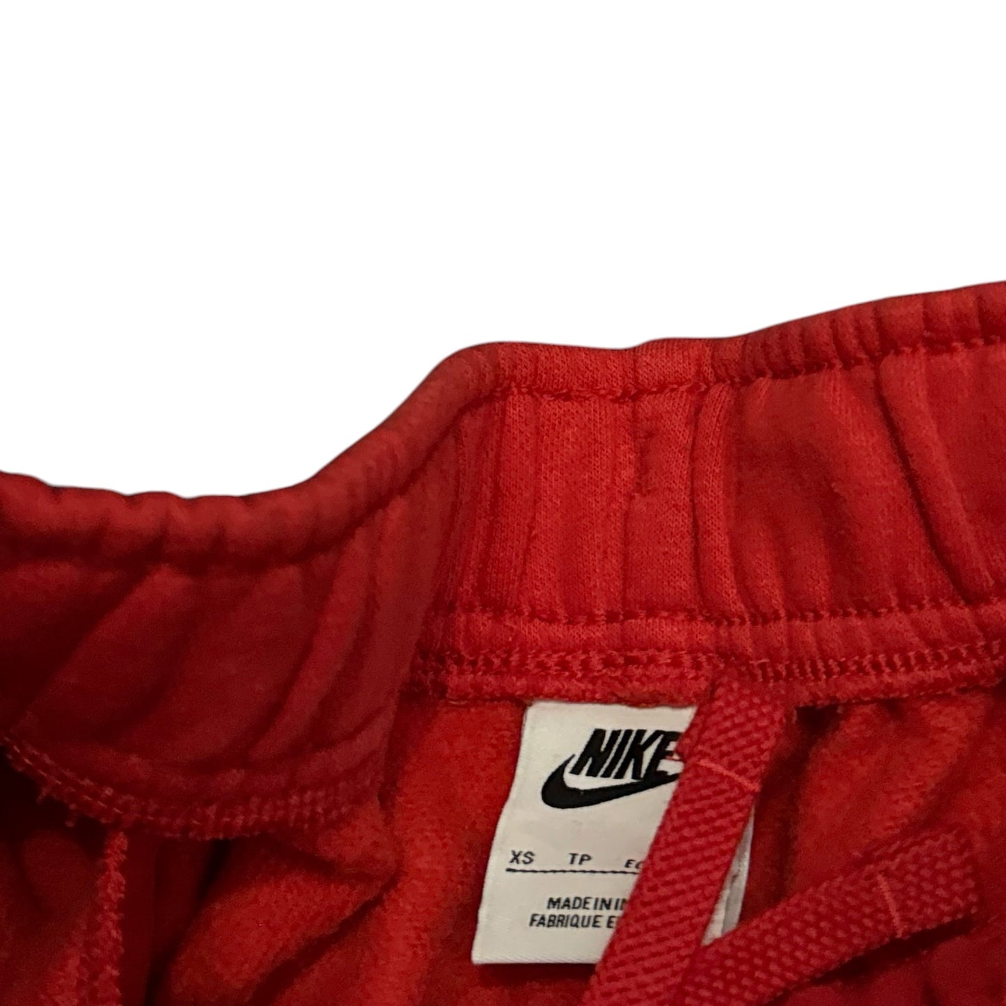 Spodnie damskie Nike dresowe czerwone klasyczne y2k
