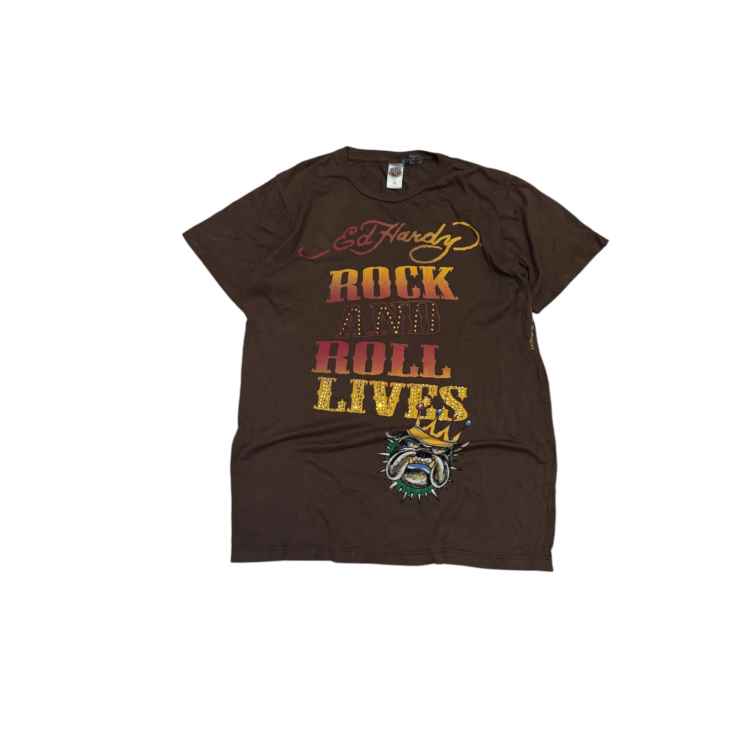 Tshirt męski Ed Hardy rap vintage y2k swag drip