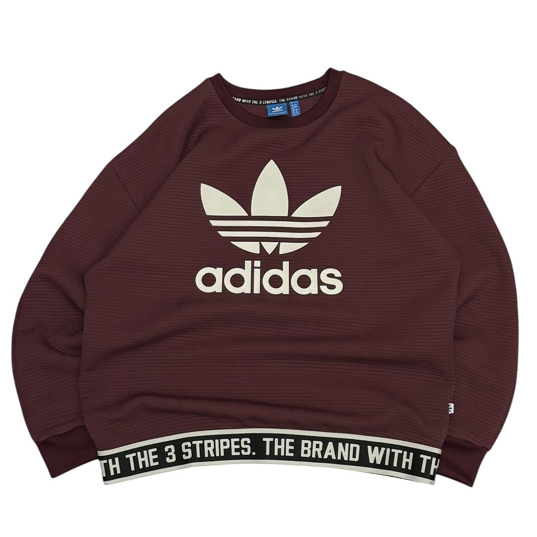 Bluza Adidas damska bordowa