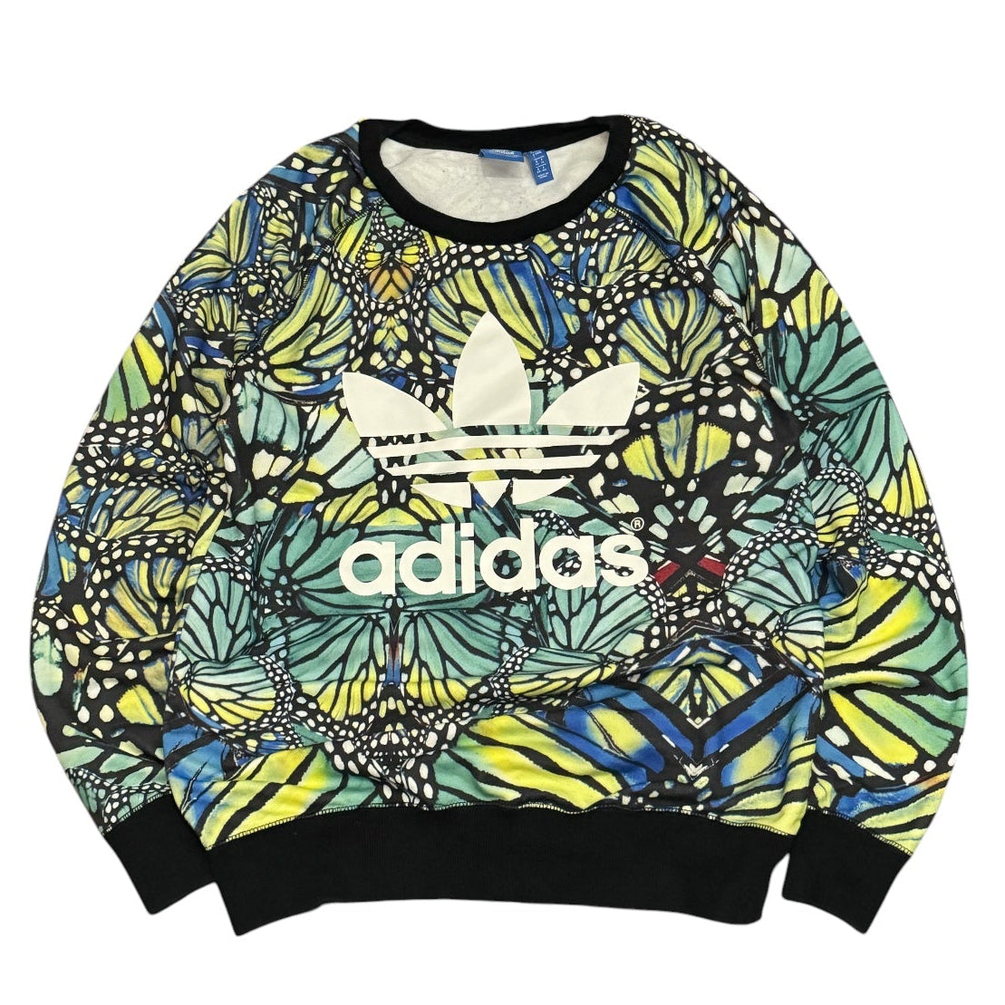 Bluza damska Adidas motyle vintage swag alternative drip
