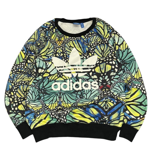 Bluza damska Adidas motyle vintage swag alternative drip
