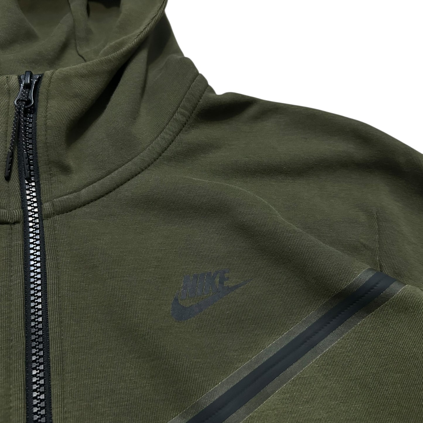 Bluza męska Nike tech fleece zielona khaki