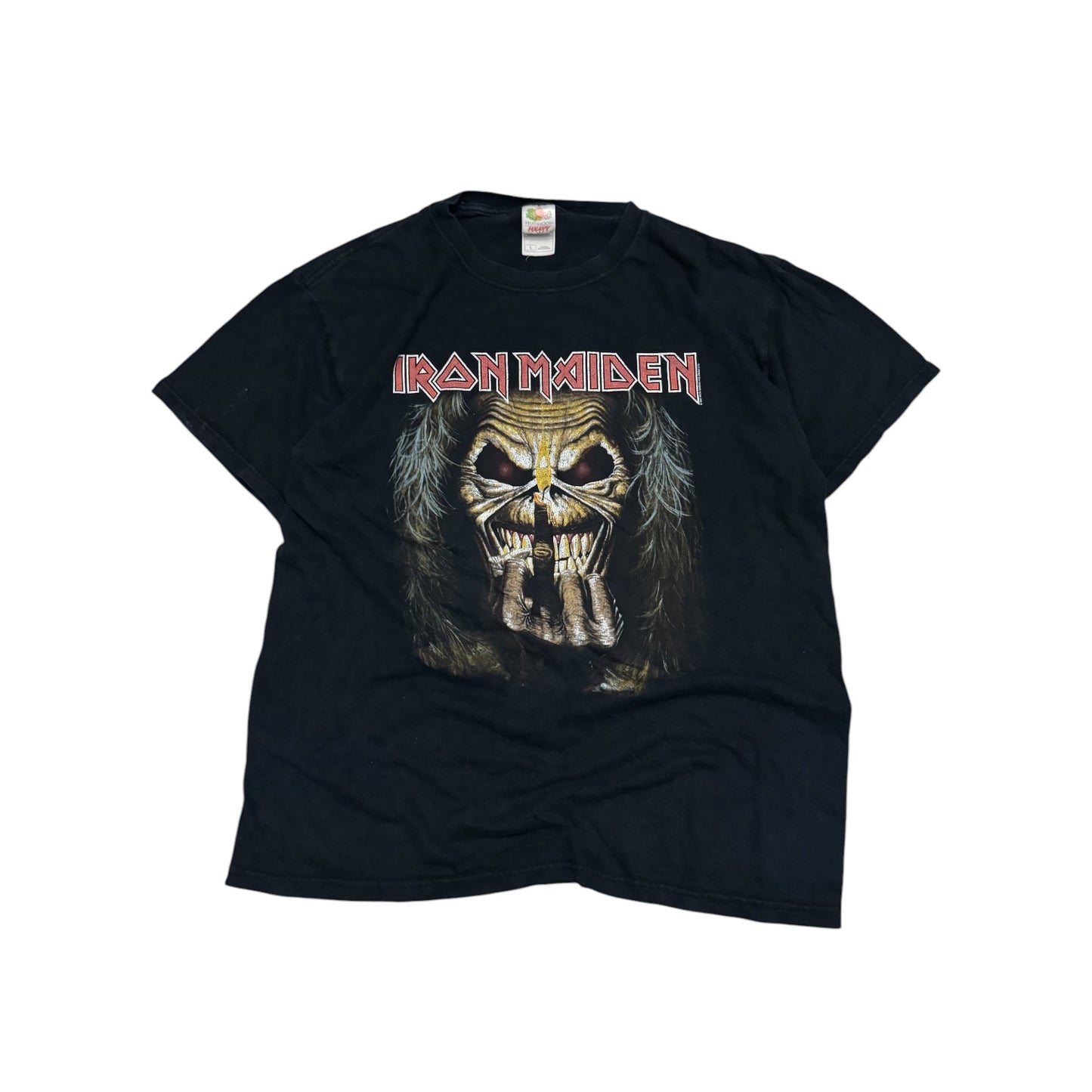 Tshirt męski vintage Iron Maiden drip retro