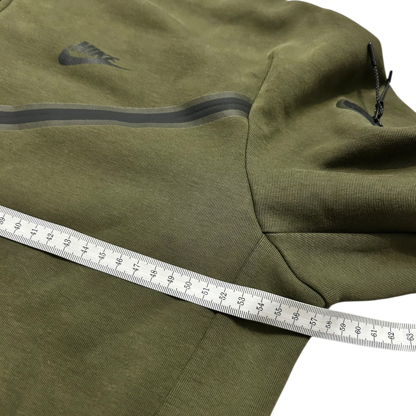 Bluza męska Nike tech fleece zielona khaki