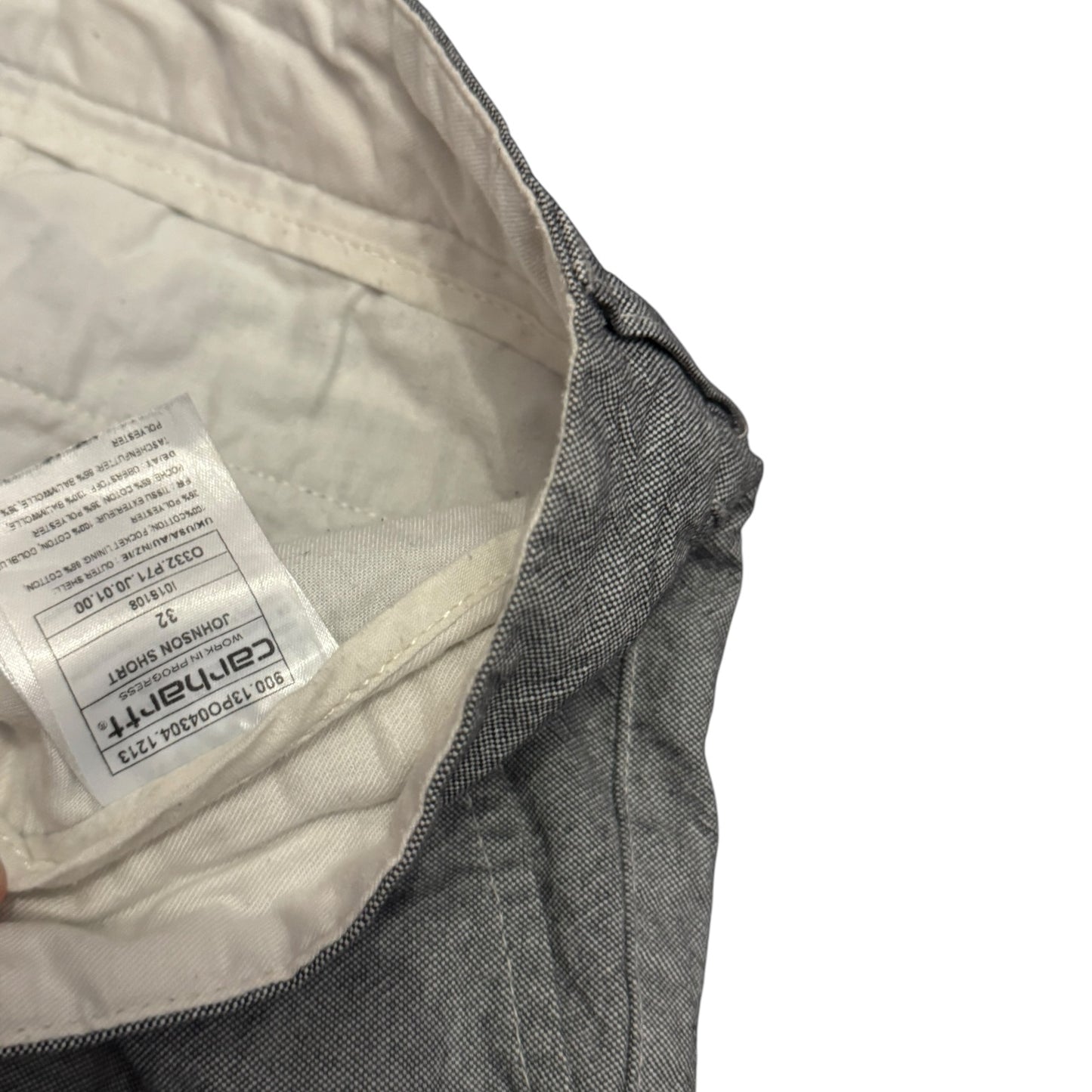 Szorty męskie carhartt szare chinosy spodenki