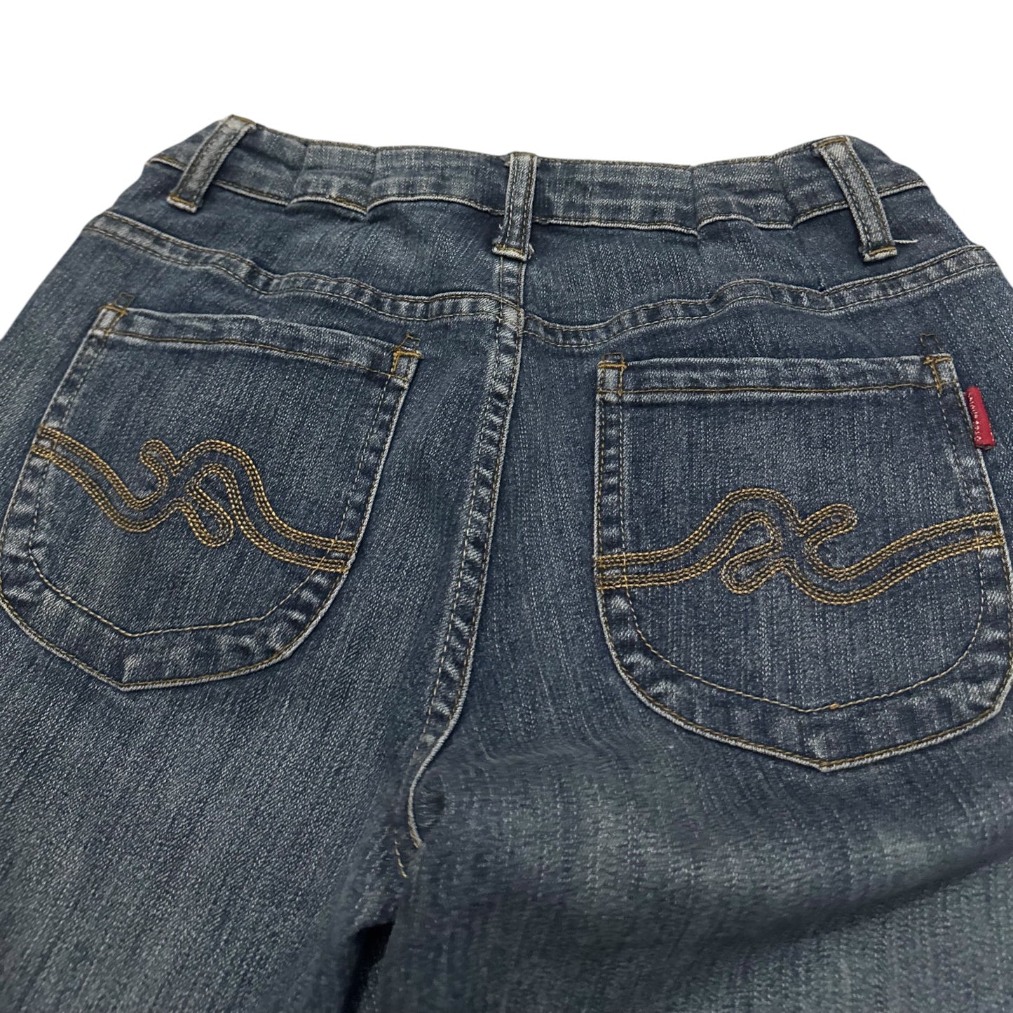 Spodnie jeansowe flare dzwony y2k alternative swag